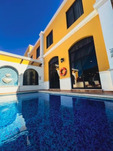 สระว่ายน้ำ, Hotel Plaza Campeche in กัมเปเช
