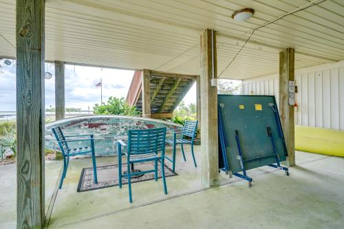 Wilmington Getaway with Dock and Masonboro Island View