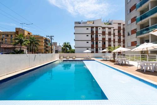 Exterior view, Enseada - Piscina, Mercado, Wifi, AC in Vila Julia