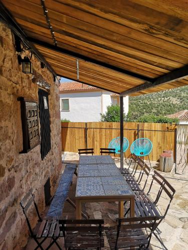 Iekārtas, Casas del Alto Tajo - La Casa Roja in Ablanque