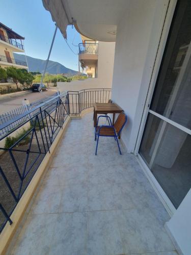 parveke/terassi, Para-dise-lio Studios in Paralio Astros