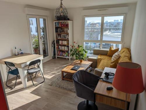 Appartement terrasse sur le canal de l’ourcq - Location saisonnière - Bobigny