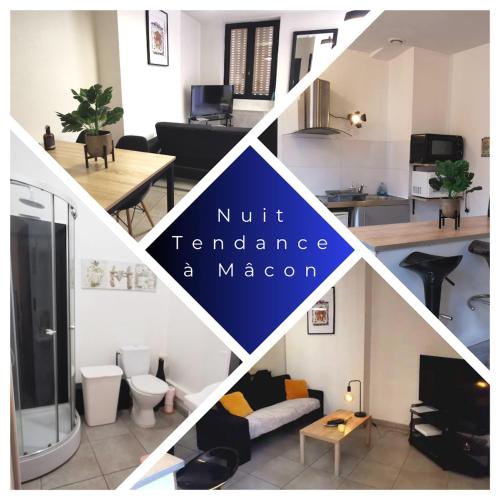 Appartement tendance en plein coeur de Mâcon H - Location saisonnière - Mâcon