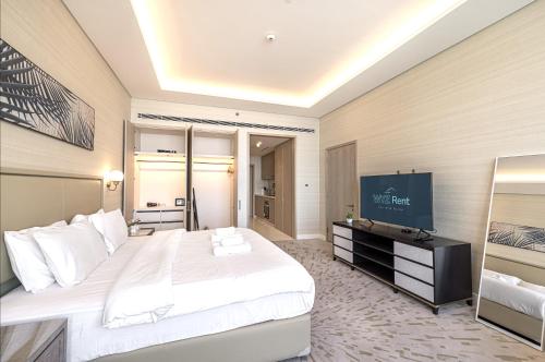The Palm Tower Luxurious Studio Panoramic Palm View - Direct Nakheel Mall Access - main image