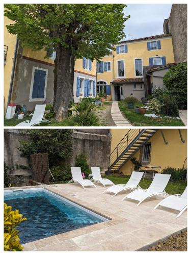 "Le Jardin sur l'Eau "chambres d'hôtes et appartements tout confort chambre d'hôte Eugénie-les-Bains
