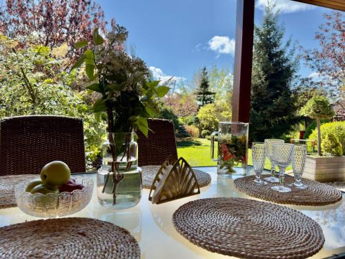 شرفة/ تراس, Apartmán Němčice u Boskovic (Apartman Nemcice u Boskovic) in Sloup V Moravskem Krasu