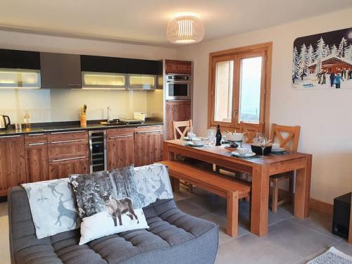 Saskya 5 65m2, 2 bedrooms, next to the ski lift - Location saisonnière - Samoëns