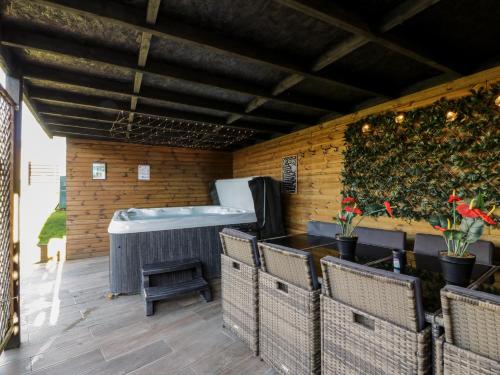 A szálláshely kívülről, Smithy House in Carrutherstown