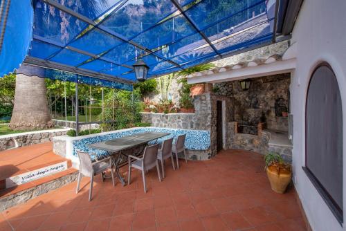 สิ่งอำนวยความสะดวก, Villa degli angeli 3a, with terrace overlooking the sea, Amalfi coast in อมัลฟี