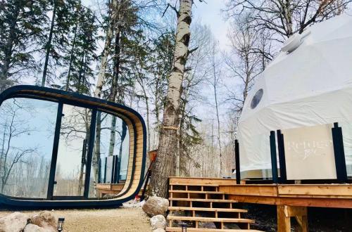. Refuge Bay's Aer XL Dome Luxury Off Grid Escape