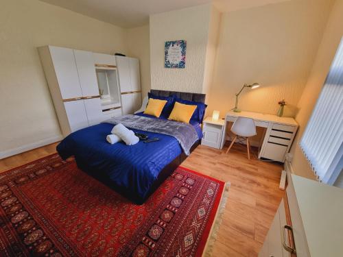 Bright sunny, double bed with garden, TV and Wi-Fi, Leeds (Foto 5)