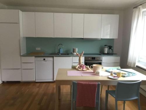 廚房, Holiday apartment Sparrows Nest in 埃肯弗德