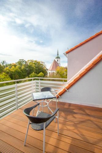 ทัศนียภาพ, ApartHotel "Am Fließ" in ฮอยเอิร์สแวร์ดา