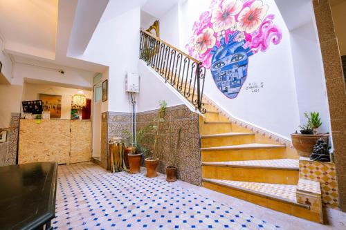 Giraffe Hostel-Sea view Rooftop in Essaouira