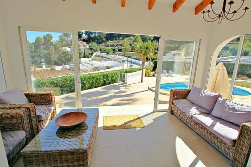 Alldo - hill side with private pool in Moraira - image 5