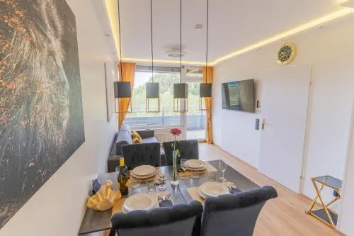 CT-GOLD Penthouse Bodensdorf Amatera privater Seezugang Hallenbad, Skiarena Gerlitzen in Bodensdorf, Österreich