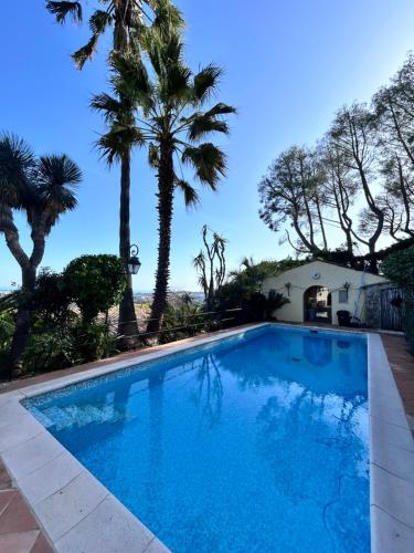 Villa Mougins Vue Mer Avec Piscine