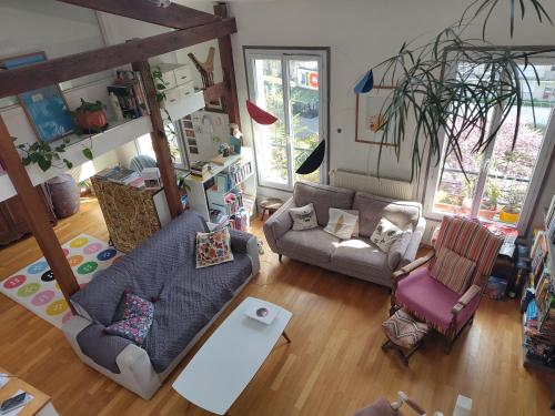 Appartement type loft, Bercy, 4/6 personnes - Location saisonnière - Paris