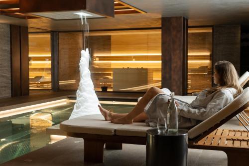 Swimming pool, No 14 Verbier in Bagnes