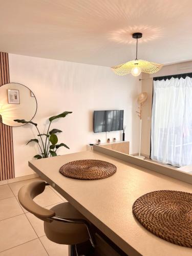 Studio NEUF - PORTES DE MONACO - Confort - Wifi - Clim in La Colle