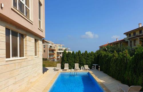 Swimming pool, Black Sea Breeze Apartment No 3 in Byala