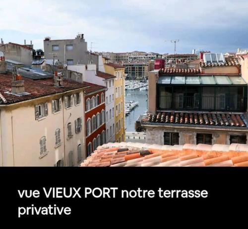 Terrasse Vieux Port (CLIM) - Location saisonnière - Marseille