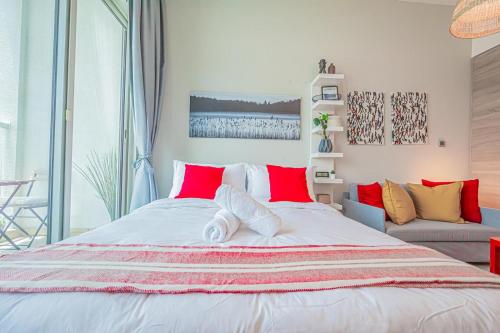Cozy Marina Studio-Walk to Beach, Shops & Dining, Dubai (foto 6)
