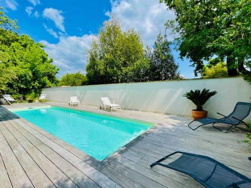 Villa californienne 160m2 Piscine Parking