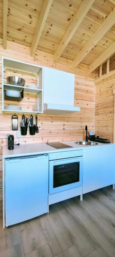 virtuve, Tiny houses Liv & Lea in Fallo