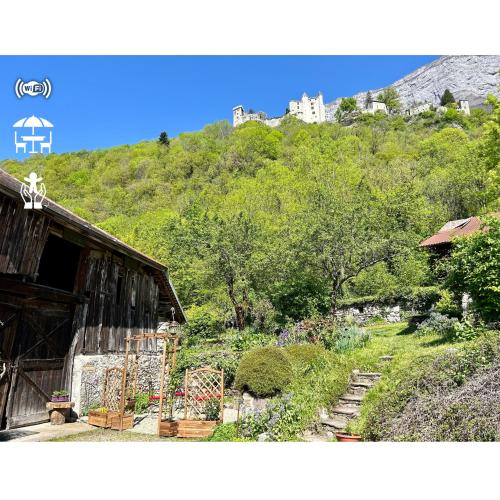 Au pied du château avec terrasse - CLG Savoie - 1Ch - 1SDB - Location saisonnière - Fréterive