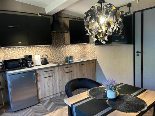 virtuve, Apartament przy plaży Marlina (Apartament przy plazy Marlina) in Niewiesze