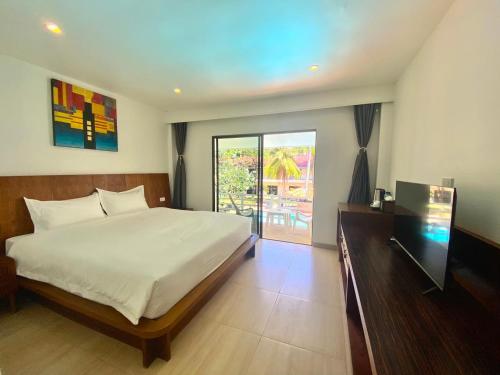 Doppelzimmer, poolblick