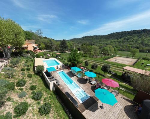 L'Oustaou du Luberon et SPA - Location saisonnière - Villelaure