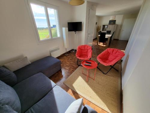 Közös társalgó / TV, 625-VIlla Penzer pour surfer a St Tugen in Audierne