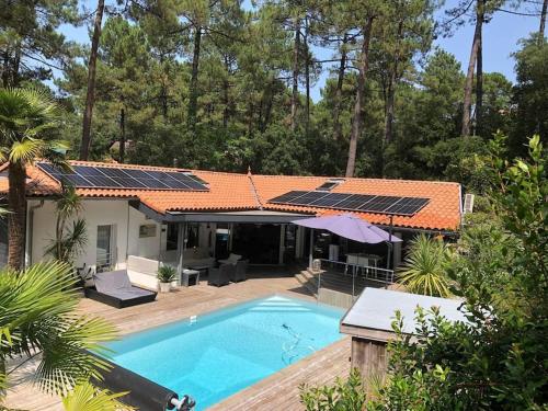 Villa Milesker avec piscine chauffée à HOSSEGOR - Location, gîte - Soorts-Hossegor