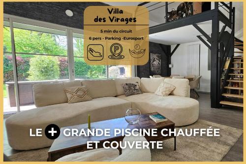 Villa des Virages - 5 min du circuit du Mans - Location, gîte - Mulsanne