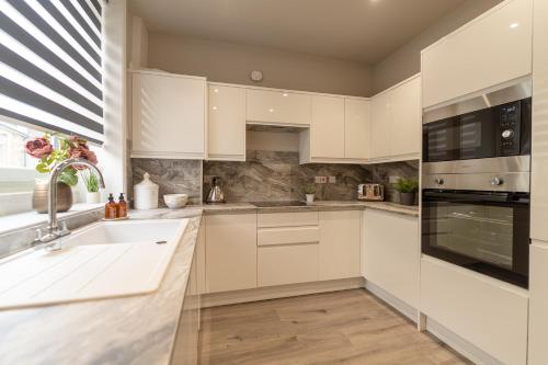 virtuve, Queen's Cottage Barrowford in Roughlee