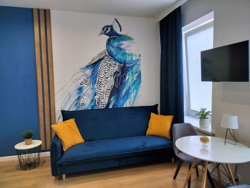 STUDIO BLUE BIRD PIĘKNA 2 wejście na kod CENTRUM - Apartment - Pabianice