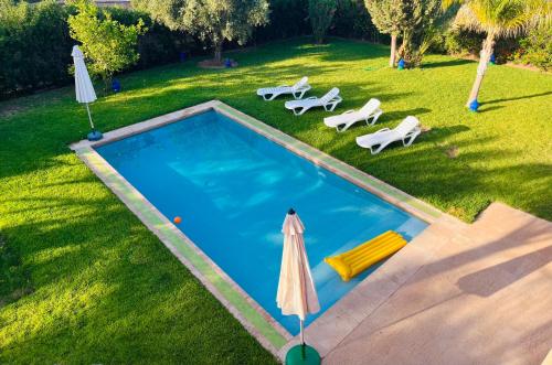 Entire villa with private pool in Marrakech in Oulad Snaguia