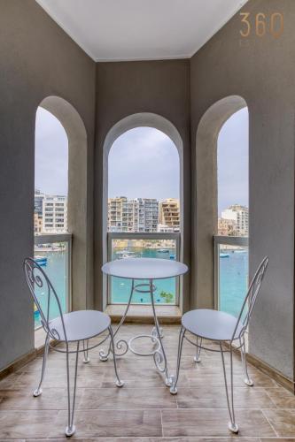 One of a kind, 1BR seafront home in St Julians by 360 Estates 1