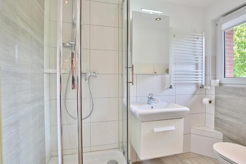 Baño, Ferienhaus Brandt Ferienhaus Brandt Appartement 2 Plattschnacker in Scharbeutz
