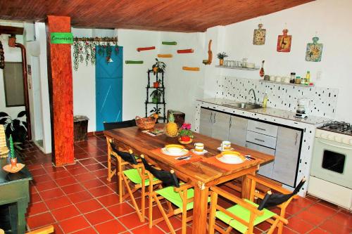 Koplietošanas atpūtas telpa ar TV, Hospedaje Los Capuchinos in Socorro
