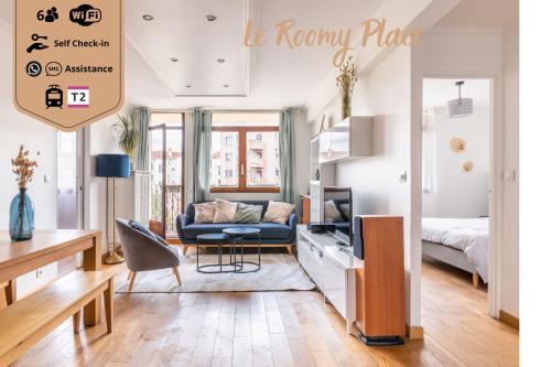Le Roomy Place - appartement Issy-Les-Moulineaux avec parking - Location saisonnière - Issy-les-Moulineaux