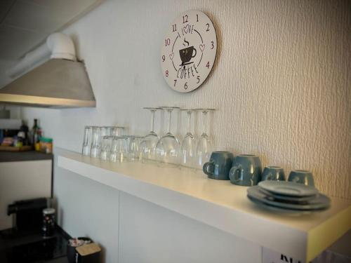 廚房, G&G Homely Apartment Horhausen Westerwald - near A3 in 霍爾豪森