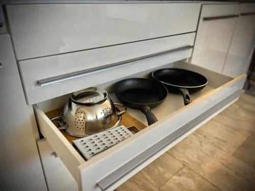 廚房, G&G Homely Apartment Horhausen Westerwald - near A3 in 霍爾豪森