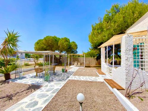 Unique Cycladic Detached House - Private Garden - Helena