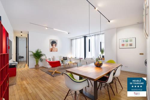 Luxueux LOFT 3BR au coeur du Marais, Париж