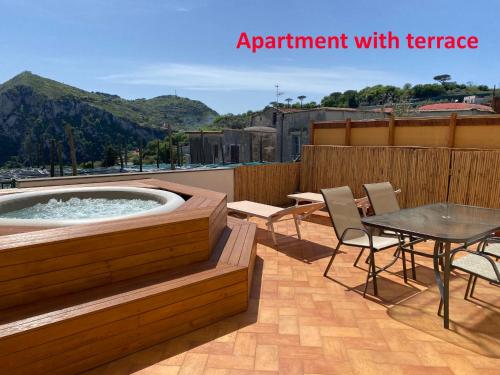 ระเบียง/ชานเรือน, Villa Mariel in อาเรนัชชา