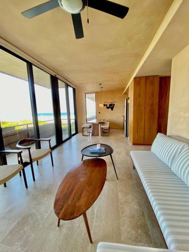 Vista al Mar, 2 Habitaciones, 2 Albercas in Tancar, Mexico
