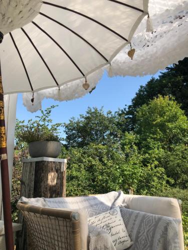 Balcony/terrace, Relaxen am Wald in Stephanshausen in Geisenheim